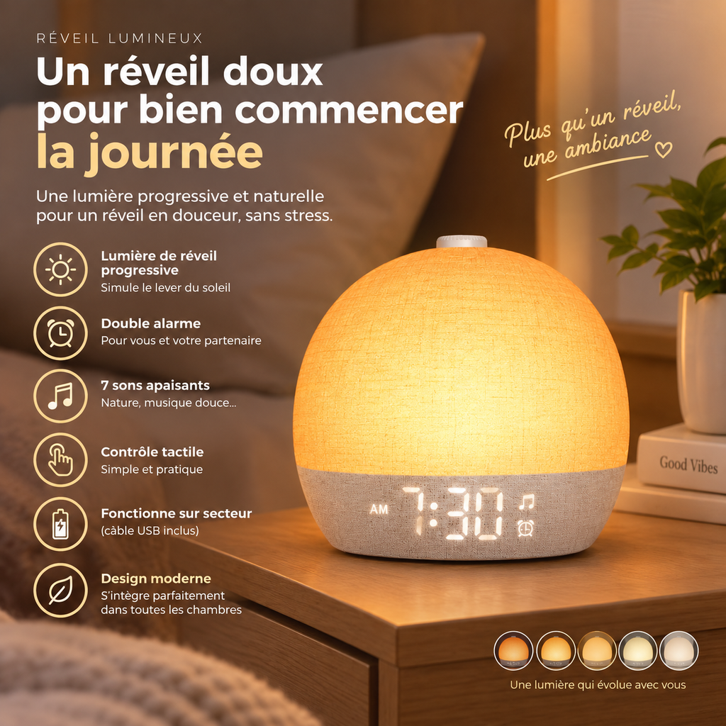 Simulateur d'aube-Réveil ☀️